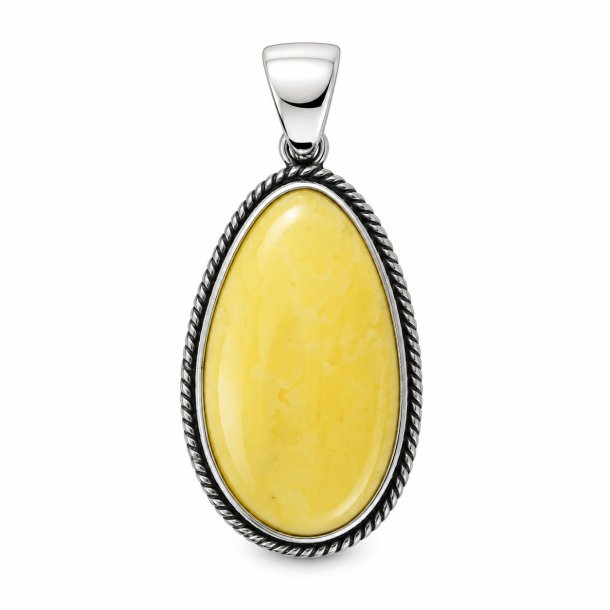 Unikt M�lkeravs Vedh�ng i 925 Sterling S�lv