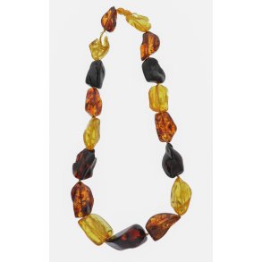 Naturlig og Elegant Kde Med Vesterhavets Ravklumper