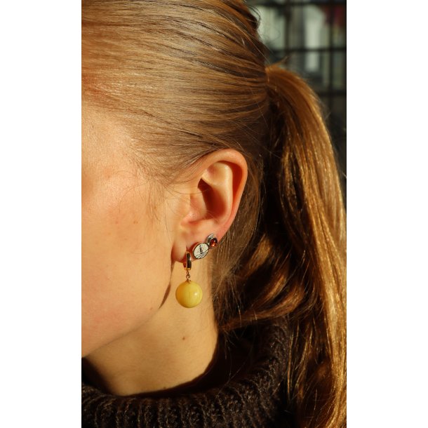 restikker "Blvand / Blvandfyr" med strand sand forgyldt