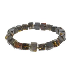 Erde Bernstein W�rfel Armband