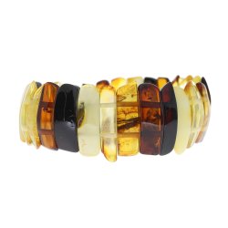 Mehrfarbiges Bernsteinarmband