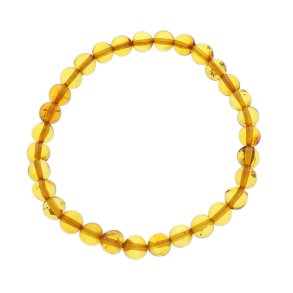 Ravperlearmbnd Hndlavet af dansk rav