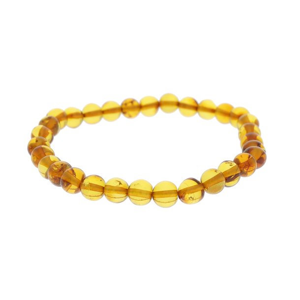 Ravperlearmb�nd H�ndlavet af dansk rav