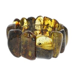 Nat�rlich geformtes Bernsteinarmband aus Erde