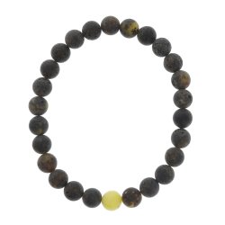 Bernstein-Perlen-Armband aus nat�rlicher Erde