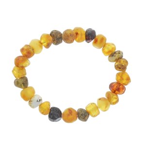 Naturformet Og Upoleret Ravarmbnd