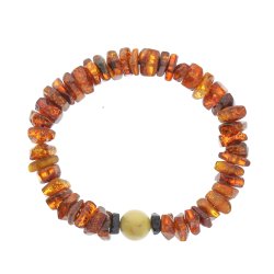 Einzigartiges und sch�nes Bernsteinarmband