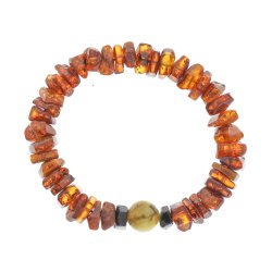 Einzigartiges und sch�nes Bernsteinarmband