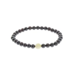 Fin Og Unik Ravperle Armbnd