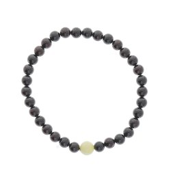 Fin Og Unik Ravperle Armbnd