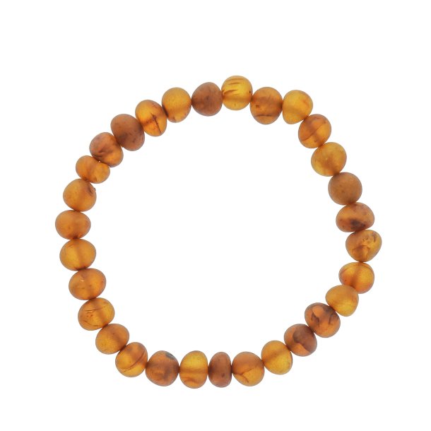 Naturformet Og Upoleret  Ravarmbnd