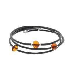 PLANET Armbnd Med Runde Ravperler