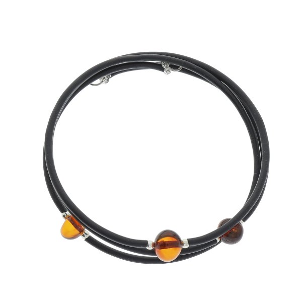 PLANET Armbnd Med Runde Ravperler