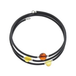 PLANET Armbnd Med Runde Ravperler