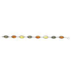 Klassisk armb�nd i forskellige farver og .925 sterling s�lv