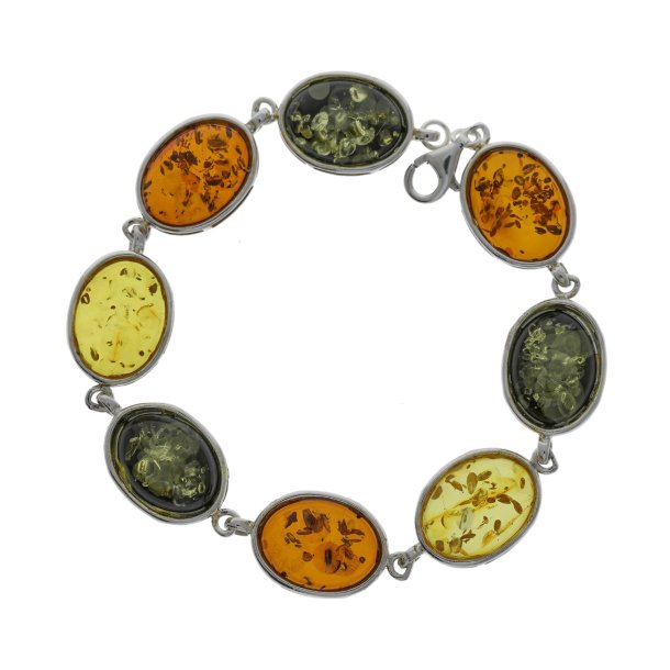 Slv Og Rav Armbnd 