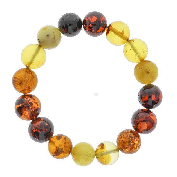 gte Ravperle Armbnd / Real Amberbead Bracelet 