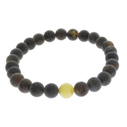 Bernstein-Perlen-Armband aus nat�rlicher Erde