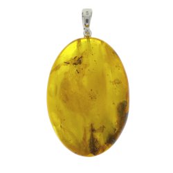 gte Rav vedhng / Real Amber Pendant / Echte Bernstein Anhenger 