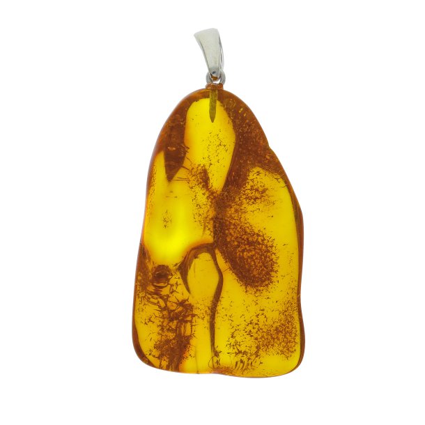 gte Rav vedhng / Real Amber Pendant / Echte Bernstein Anhenger 