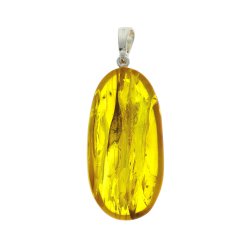 gte Rav vedhng / Real Amber Pendant / Echte Bernstein Anhenger 