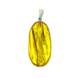 gte Rav vedhng / Real Amber Pendant / Echte Bernstein Anhenger 