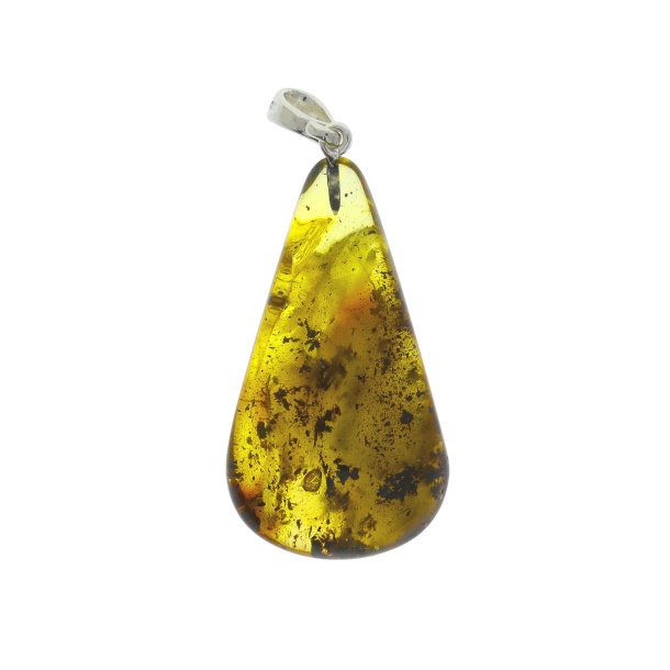 gte Rav vedhng / Real Amber Pendant / Echte Bernstein Anhenger 