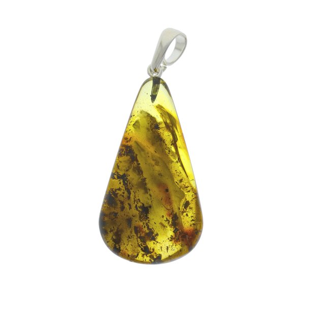 gte Rav vedhng / Real Amber Pendant / Echte Bernstein Anhenger 