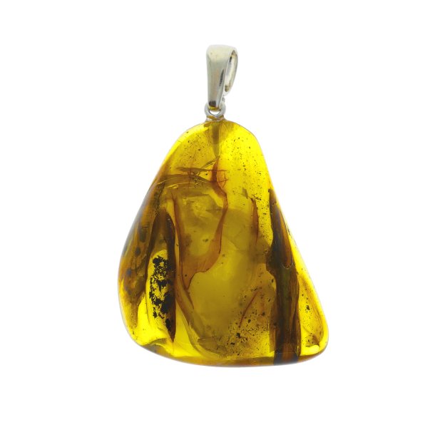 gte Rav vedhng / Real Amber Pendant / Echte Bernstein Anhenger 