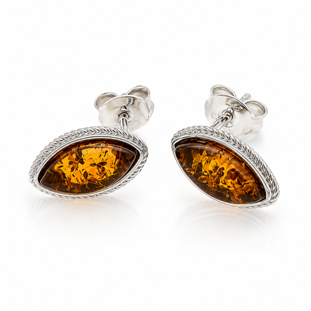 Rav �reringe / Amber earrings 