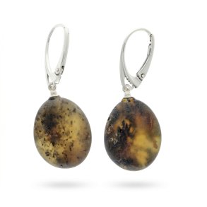 Echte Bernsteinohrringe / Real Amber Earrings 