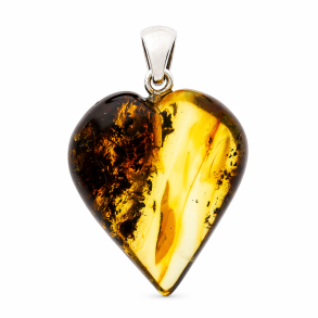 Smuk Rav Hjerte Vedh�ng