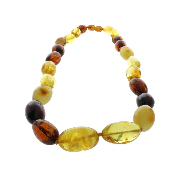 gte Vesterhavs  Ravkde Af Elipseformet Ravstykker