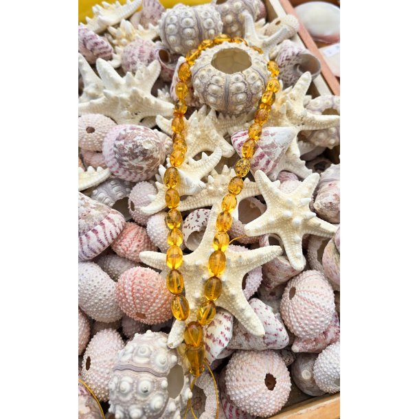 Hndformet Muslimsk bederavkde Af Det Flotteste Vesterhavs Ravperle 33 stykker