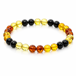 Bernsteinarmband mit feiner Perle