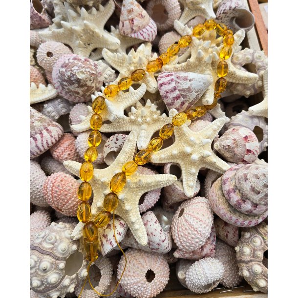 Hndformet Muslimsk bederavkde Af Det Flotteste Vesterhavs Ravperle 33 stykker