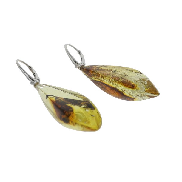 Unik hndlavet smukkeste gte Rav reringe / Unique handmade most beautiful