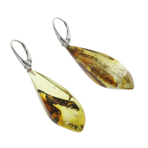 Unik hndlavet smukkeste gte Rav reringe / Unique handmade most beautiful