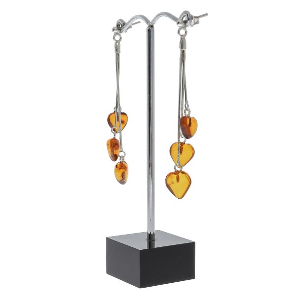 Hngende hjertereringe af gte rav