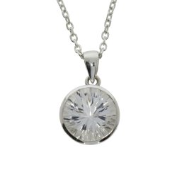 Bjergkrystal Vedh�ng af h�jeste kvalitet, diamantslebet fremstillet gamle guldsmedetraditioner