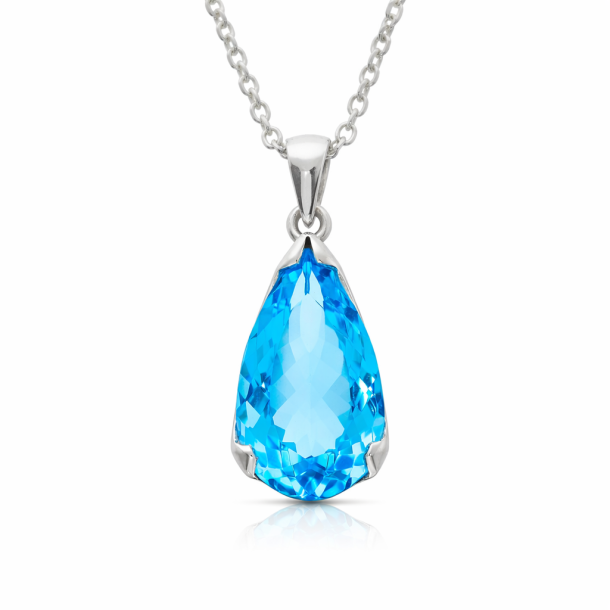 Bl� Topaz Vedh�ng