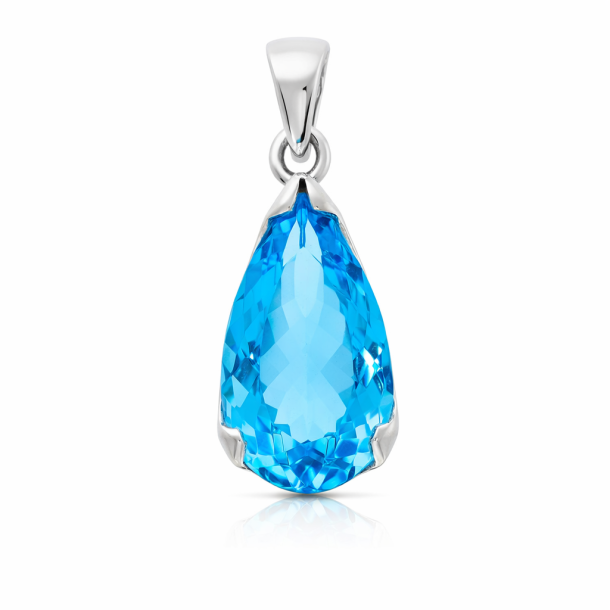 Bl� Topaz Vedh�ng