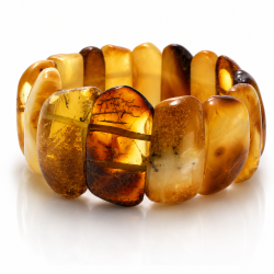 Einzigartiges, handgefertigtes Bernsteinarmband aus echtem d�nischem Bernstein � Honig-, Cognac- und Milchbernstein | Der kleine Bernsteinladen