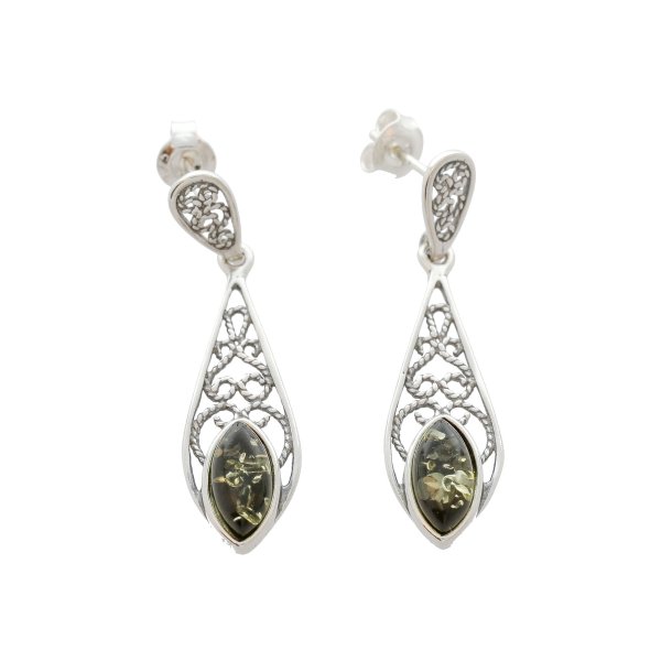 Yndige Blade Formede Rav reringe 