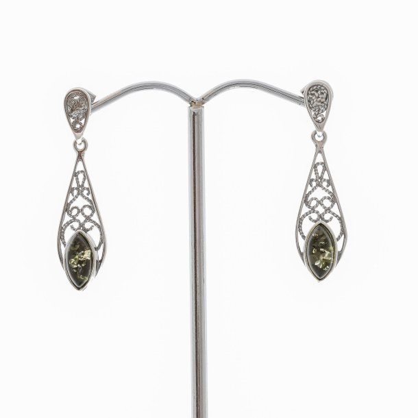 Yndige Blade Formede Rav reringe 