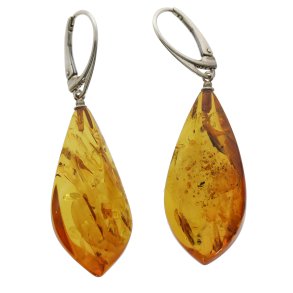gte Rav reringe / Real Amber Earrings 