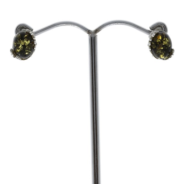 Ovale Rav reringe Med Blomster Design