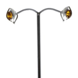 Moderne Blad �reringe Af Rav