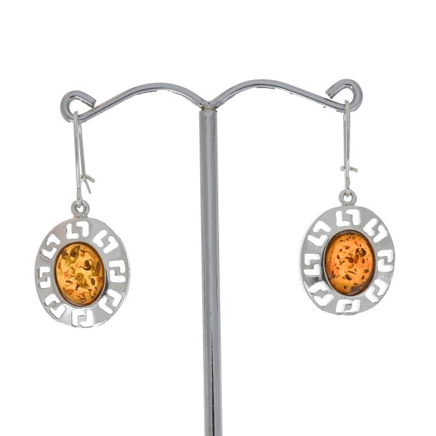 Grsk Stil Hngende Rav Og Slv reringe