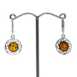 Grsk Stil Hngende rav og slv reringe 